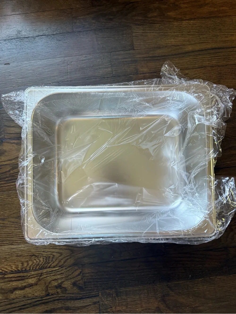 SET OF 2 Stainless Steel Half Size Hotel Catering Pans